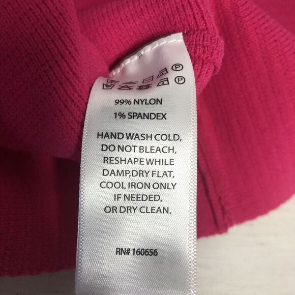 Bailey 44 Top Womens Size Small Fuchia Pink Barbiecore Ribbed Bodycon Mean Girls - Picture 10 of 11